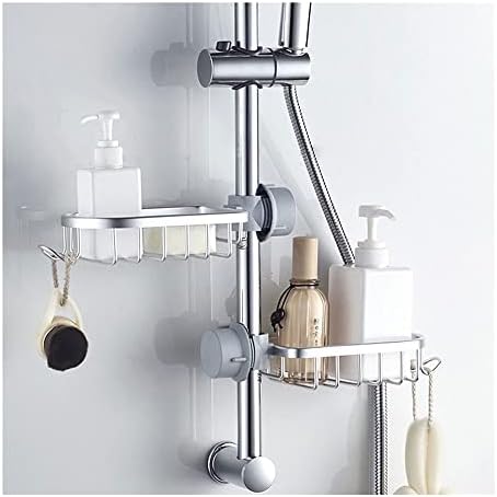 BIENKA 2 Piece Aluminum Corner Shower Caddy Organizer