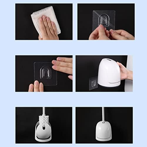 ROHNES Wall Mounted Toilet Brush with Holder Set