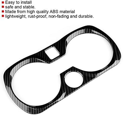 Carbon Fiber Texture Cup Holder Panel - 3 Series G20G28 2020 Fit