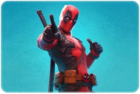 Deadpool Office Rugs - Durable Washable Floor Mat 60x40cm
