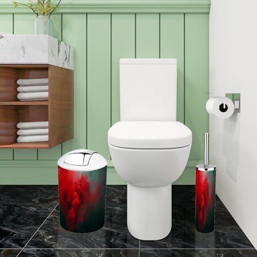 Boho Colorful 6-Piece Bathroom Accessory Set 1