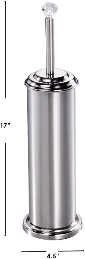 Home Basics Heavy Duty Stainless Steel Toilet Brush Holder