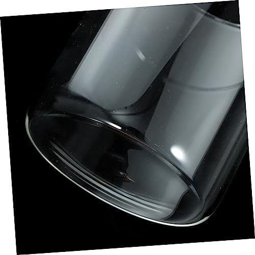 NAMOARLY Bathroom Accessories Set with Glass Cotton Pad Holder