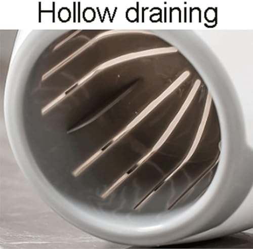 Floor-Standing Toilet Brush with Base and Holder