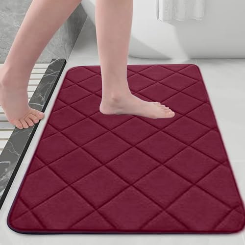 Soft Non-Slip Bath Rug for Bathroom Floor Tub and Shower