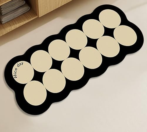 3PCS Absorbent Bath Mat Magic Rug Set