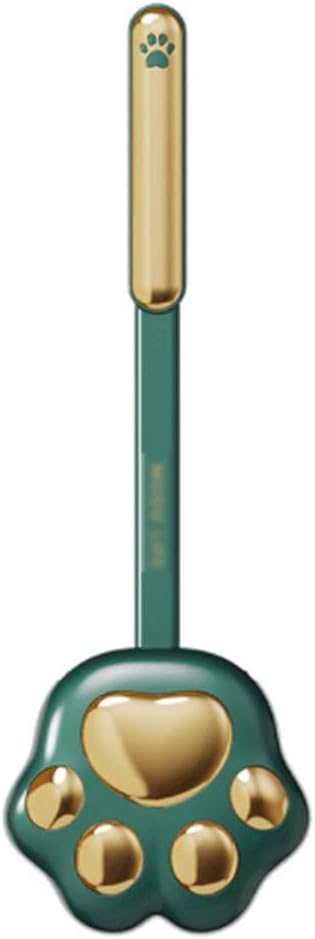 PEKJI Modern Toilet Brush with Silicone Head and Wall Holder