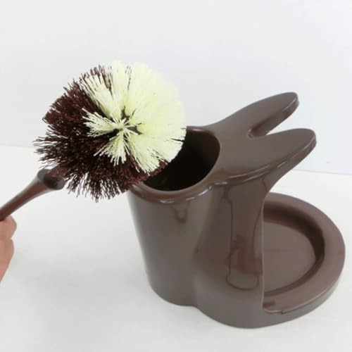 LNGCLTEZ Toilet Brush and Plunger Set