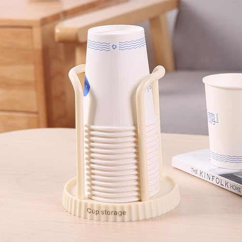 Wengjack Disposables Cup Holder Organizer Stand