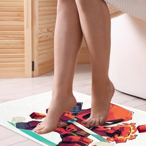 Deadpool Bath Rug - 3 Sizes Machine Washable