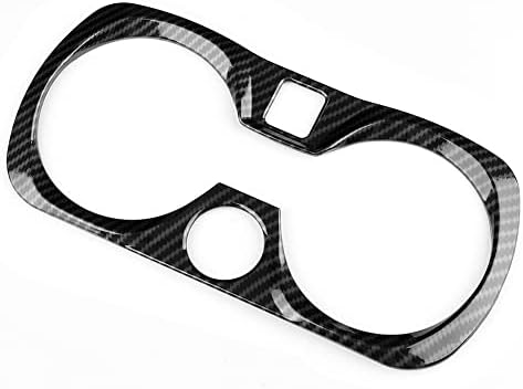 Carbon Fiber Texture Cup Holder Panel - 3 Series G20G28 2020 Fit