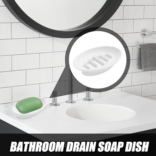 Silicone Soap Dish Holder for Shower and Kitchen