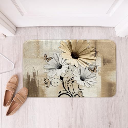 Jejeloiu Rustic Farmhouse Kids Bath Rug 16x24 Inch