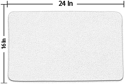 Funny Steak Bath Mat 16x24 Inch Red Beef Memory Foam Rug