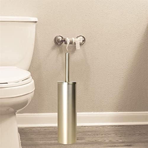 Toilet Brush and Holder Set with Plunger
