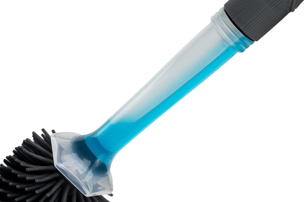 Toilet Brush Plunger Set - 2 in 1 Silicone Design