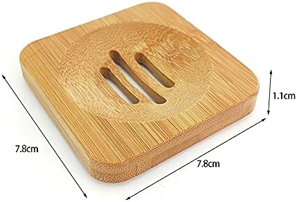 HUKK Bamboo Soap Dish with Water Drainage