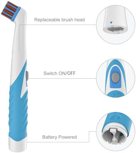 SOARING Electric Cleaning Brush with 4-in-1 Heads