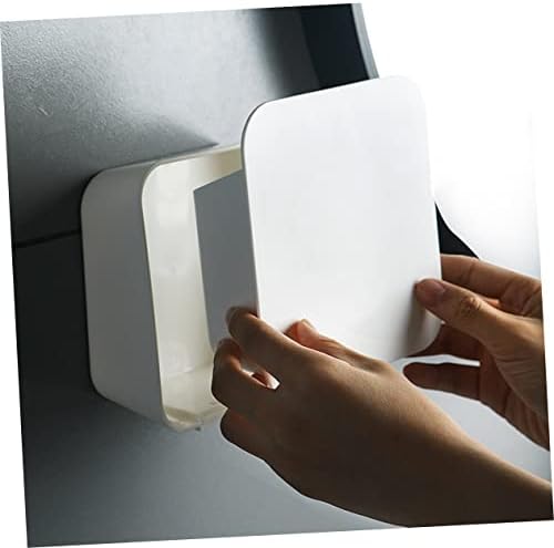 Anneome Wall Mounted Cotton Swab Holder Organizer