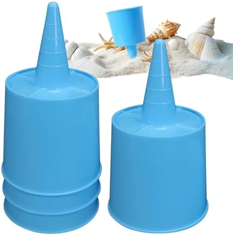4pcs Beach Cup Holders with Anti-Spill Design