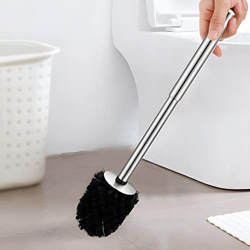Brushed 304 Stainless Steel Toilet Brush Set with Holder