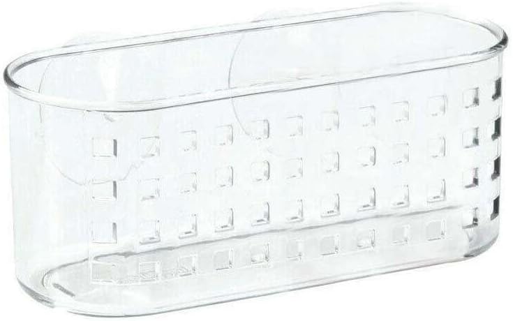 FINANCIALLY LIT Shower Caddy Clear Plastic