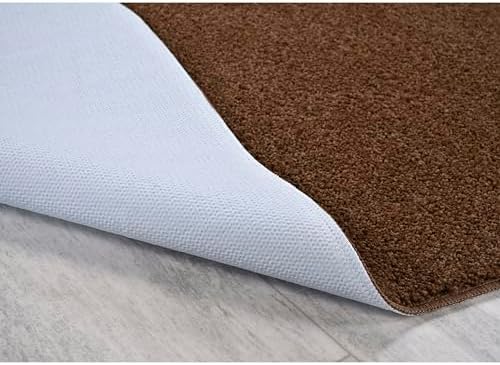 Garland Rug Gramercy Plush Washable Bath Rug Set Cinnamon