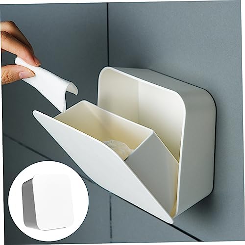 Anneome Wall Mounted Cotton Swab Holder Organizer