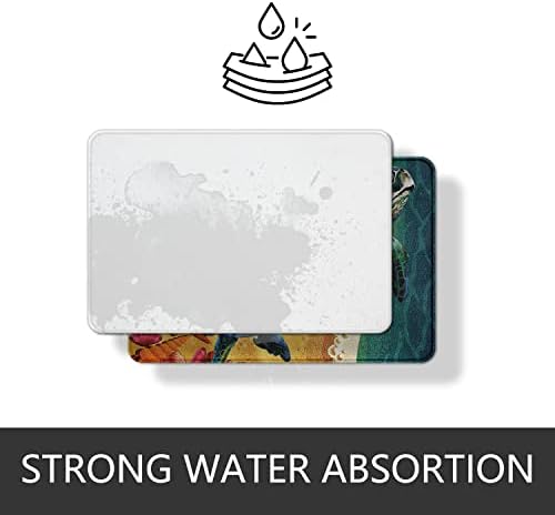 Feelyou Bass Fish Bath Rug 16x24 Inch Room Decor