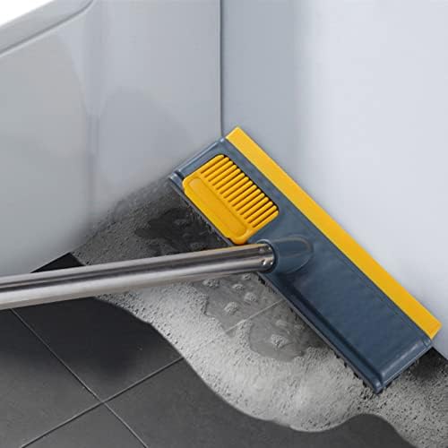 2 in 1 Floor Scrub Brush with Squeegee