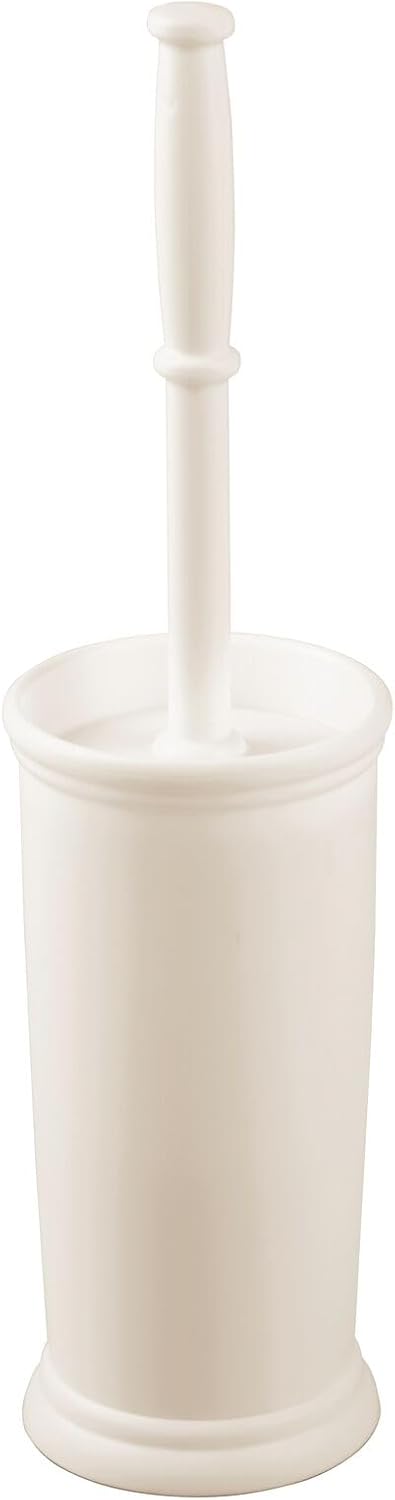 mDesign Toilet Bowl Brush with Modern Holder