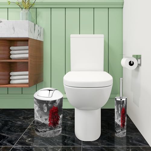 Boho Bathroom Accessory Set 6 Piece Modern Elegant