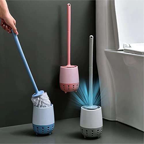 GYDMEG Toilet Brush with Holder Deep Cleaning Wall Mounted Quick Drying 360 Cleaning