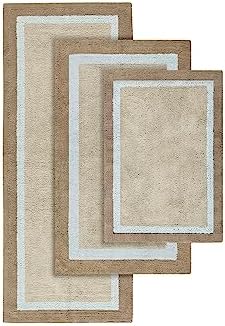 Madison Park Amherst Bath Rug 20x30 Brown Blue