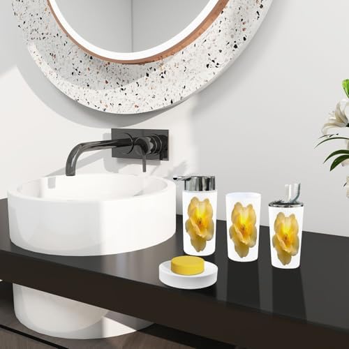 Boho Rose Bathroom Accessories Set 6 Piece