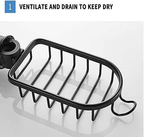 BIENKA 2 Piece Aluminum Corner Shower Caddy Organizer