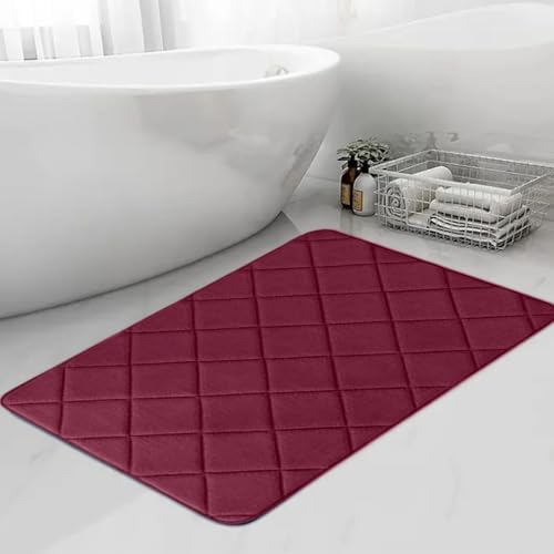 Soft Non-Slip Bath Rug for Bathroom Floor Tub and Shower