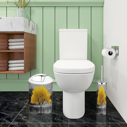Boho 6 Piece Bathroom Accessory Set with Reflective Elements