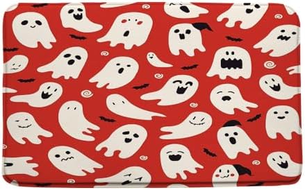 Halloween Ghost Bath Mat 16x24 Inch 1