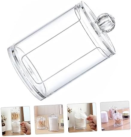 Cotton Pad Holder Container Elegant Bathroom Storage Stand