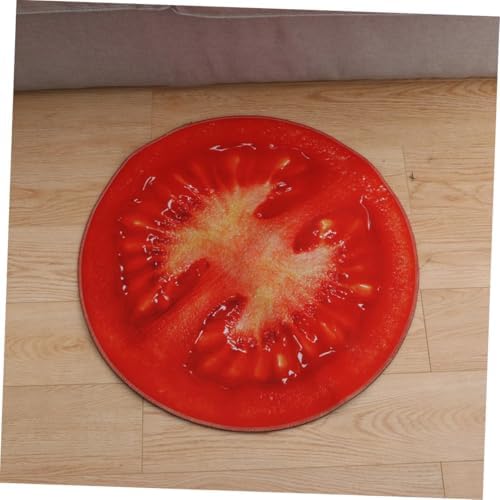 Round Non-Slip Foot Mat Water Absorbent for Living Room and Bathroom