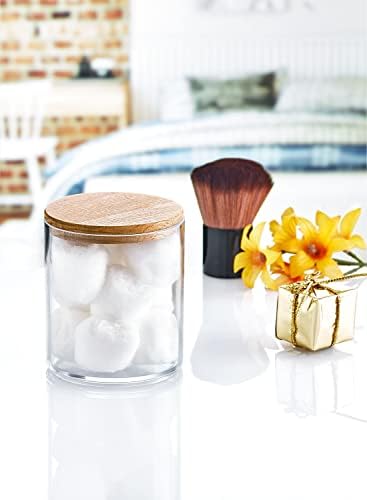 Boxup Bathroom Organizers - Cotton Swab Holder With Lids
