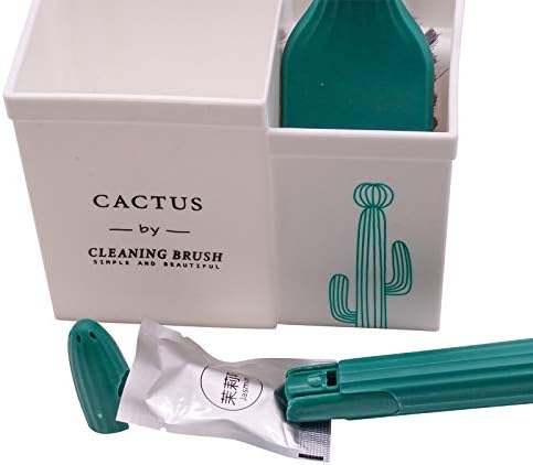 Edelvey Cactus Toilet Brush and Holder Set of Two 1