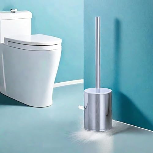 DJLEE Toilet Brush Set 2 Packs with Holder Stainless Steel