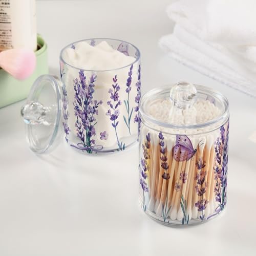 GEDAKO Q-tip Holder with Lid Set