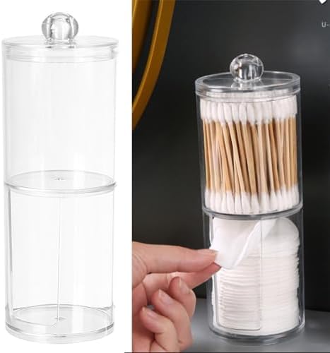 Belupai 2 Layer Cotton Swab Organizer