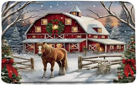 GCTNBJL Christmas Bath Mat 16x24 Inch