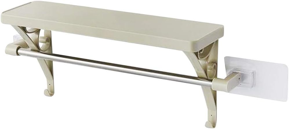 Backbayia Self Adhesive Shower Shelf Organizer