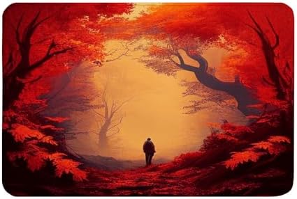 Red Tree Design Non-Slip Bath Mat 16x24in