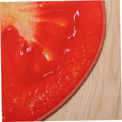 Round Non-Slip Foot Mat Water Absorbent for Living Room and Bathroom